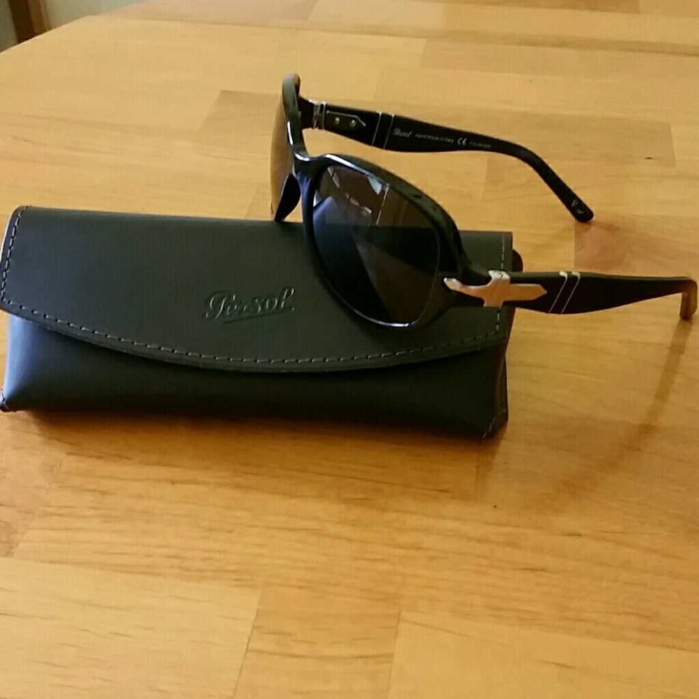 Persol Polarized Black Sunglasses
